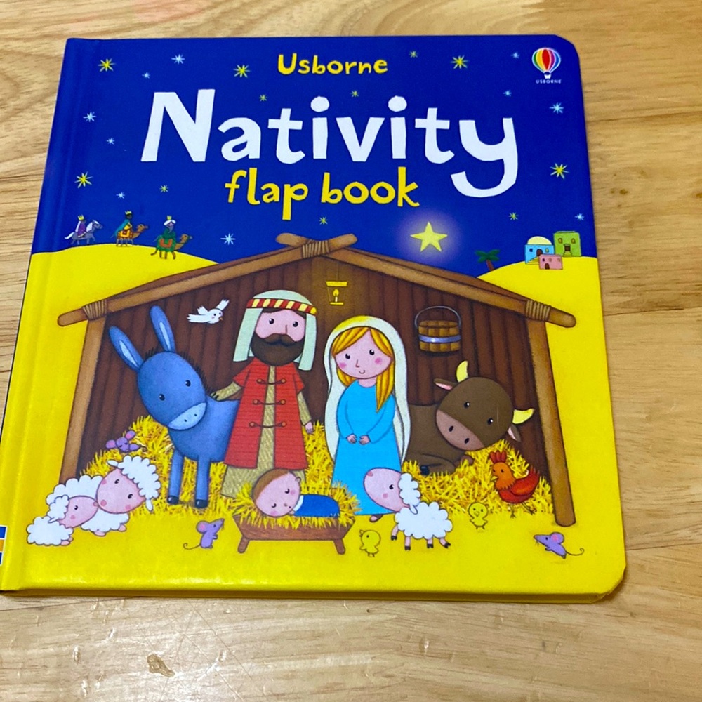 *BOGO Sale* Usborne Nativity Lift the Flap Book